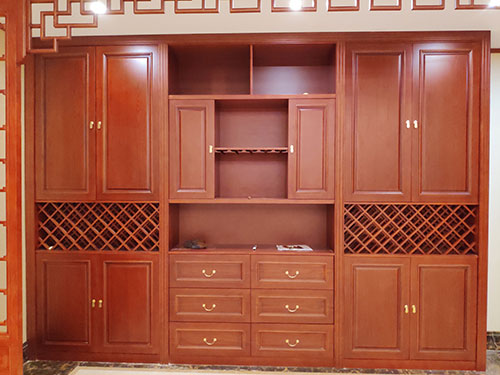 唐山中式家居装修之中式酒柜装修效果图