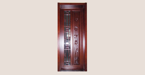 唐山卧室门选红木门中式风格还是白色好
