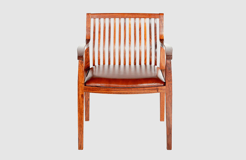 唐山中式实木大方椅家具效果图
